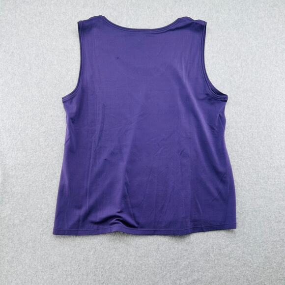 Eileen Fisher Petite Medium Tank Top Bundle Pink Purple Set of 2 - Picture 8 of 11